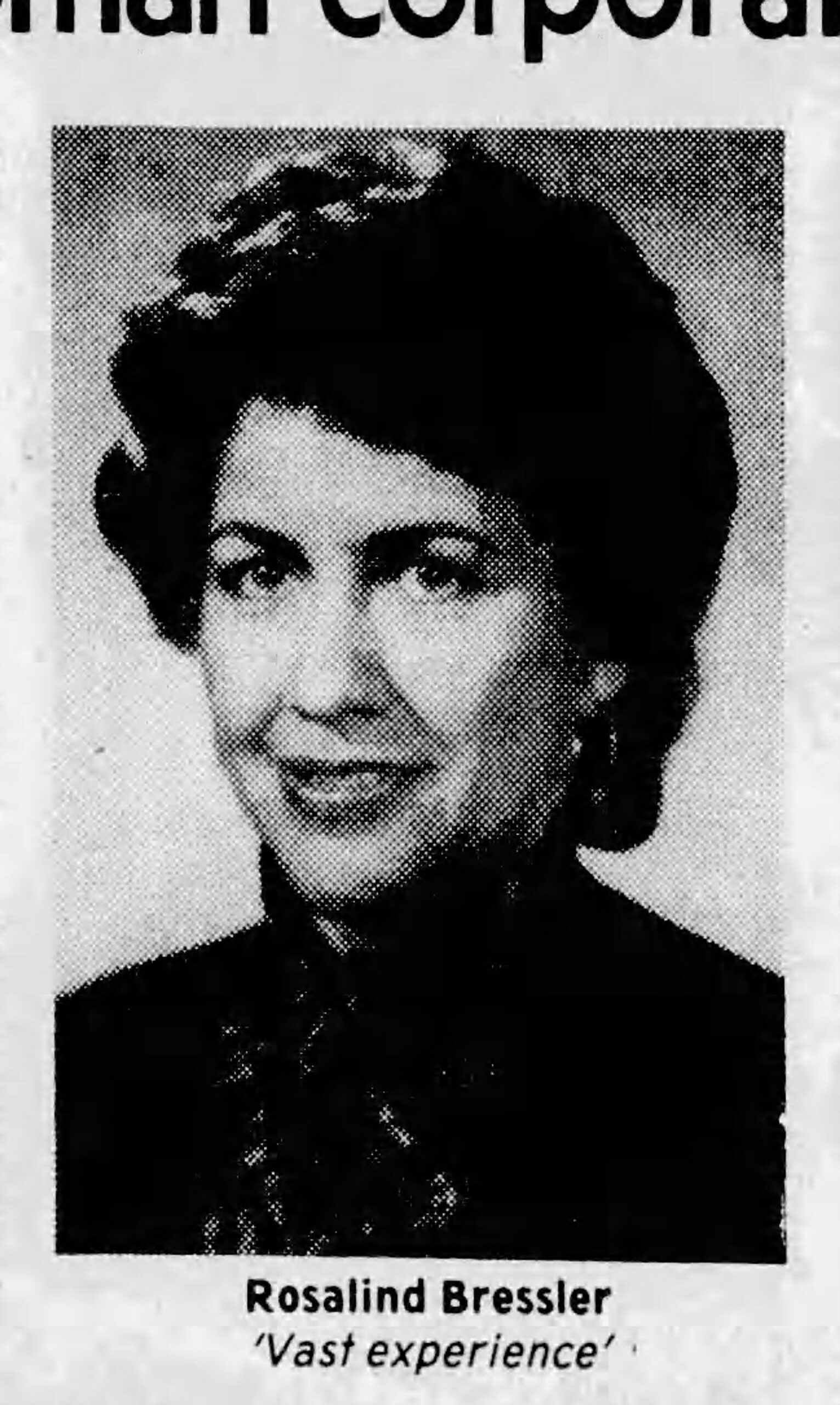 Rosalind Lubetsky Bressler